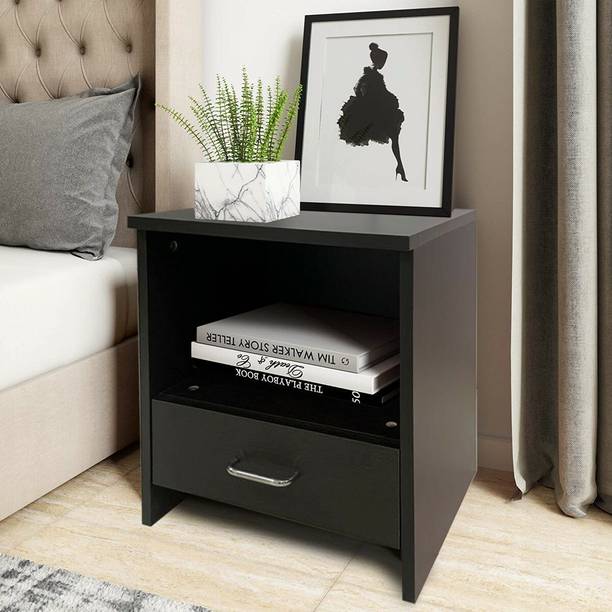KAWACHI Engineered Wood Bedside Table