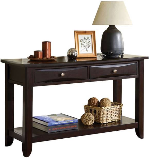 CHANDRA SHEKHAR EXPORTS Solid Wood Console Table (Finish Color -