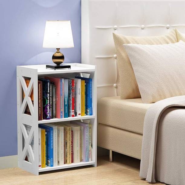 SS ARTS Bedroom Rack Shelf Sofa Side Table Engineered Wood Bedside Table