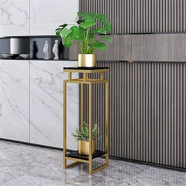Furniture studio Metal End Table | Modern Bedside Table | Sturdy Iron Frame Side Table Metal End Table