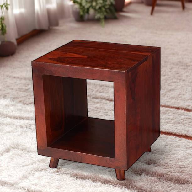 Ikiriya Berlin Sheesham Wood Contemporary Solid Wood Side Table