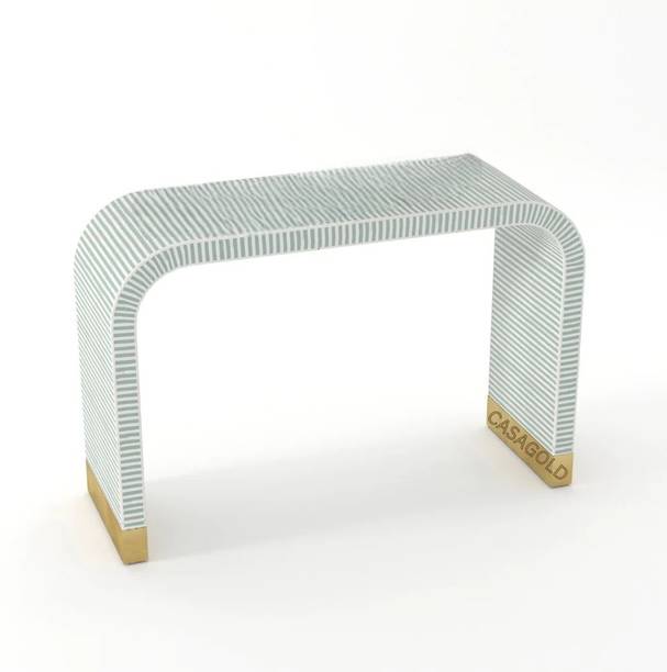 JODHA Bone Inlay Waterfall Console table Solid Wood Con...