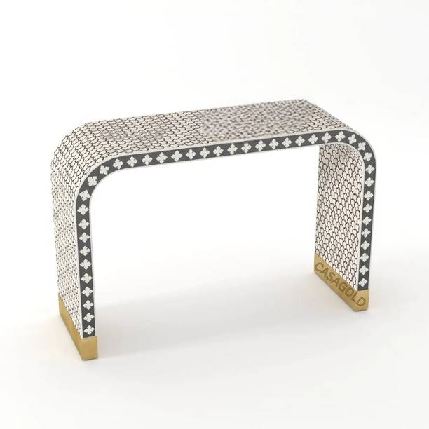 JODHA Bone Inlay Targua Solid Wood Console Table