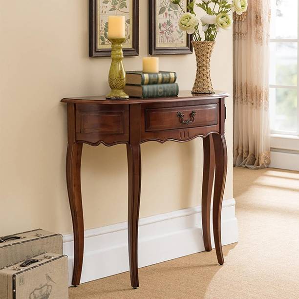 Home wood Console Table, Living Room Tables Vintage Solid Wood Solid Wood Console Table