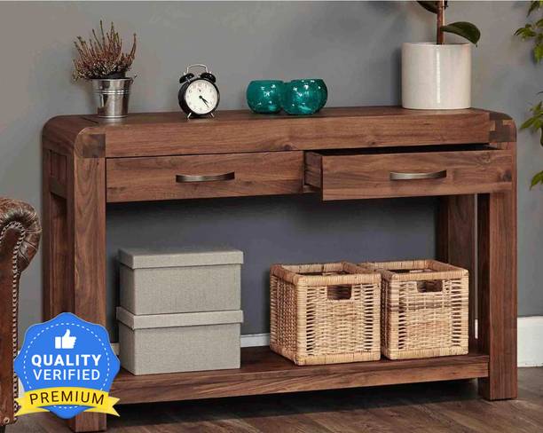 Allie Wood Rosewood (Sheesham) Solid Wood Console Table (Finish C