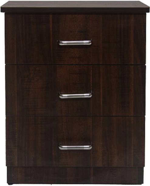 RSPOL 3 DRAWER Engineered Wood Side Table