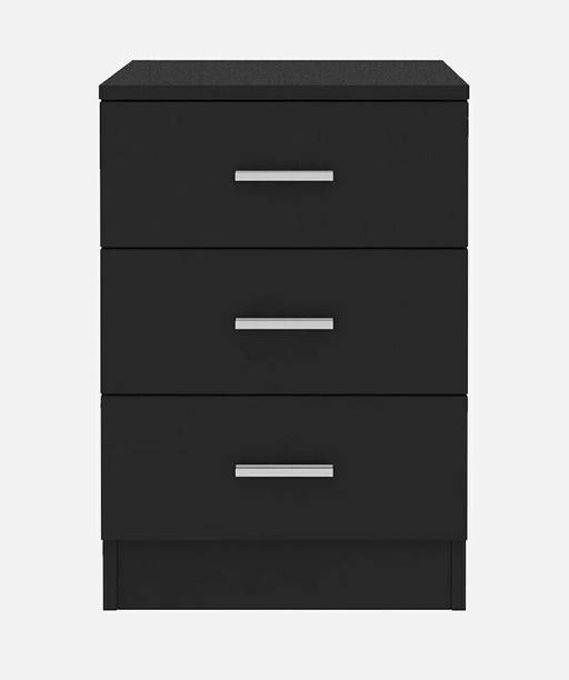 UNITEK FURNITURE 3 Drawer Storage, Side Table, Night Stand Engineered Wood Side Table