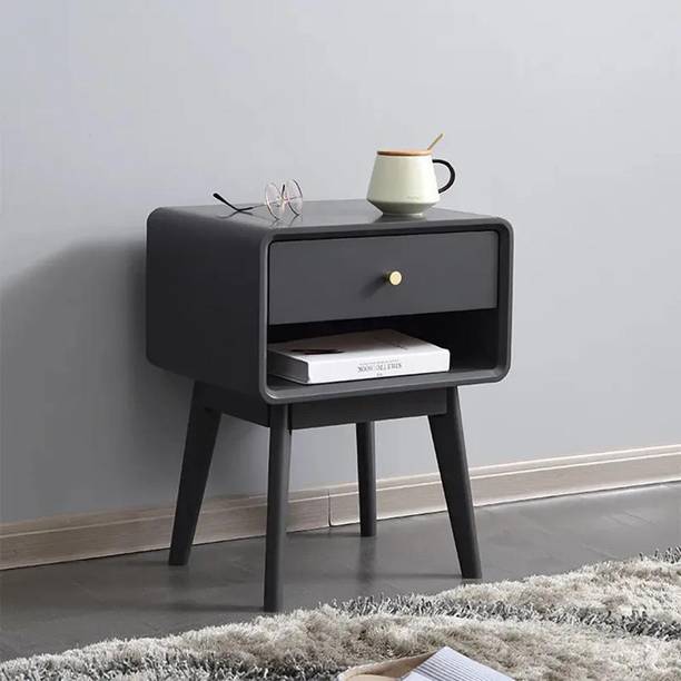 NG Decor Bedroom Living Room End Side Table With Storage Drawer Cabinet Night Stand Engineered Wood Bedside Table