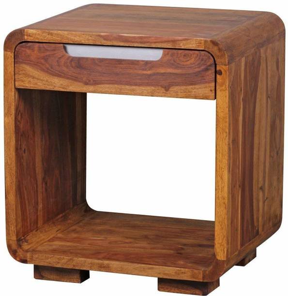 Vailge Solid Wood End Table