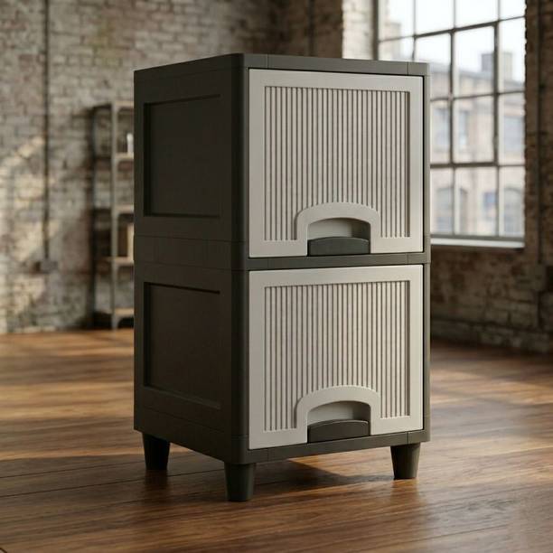 MAXTID Multi Layer Cabinet Ideal For Organizing Home Plastic Side Table