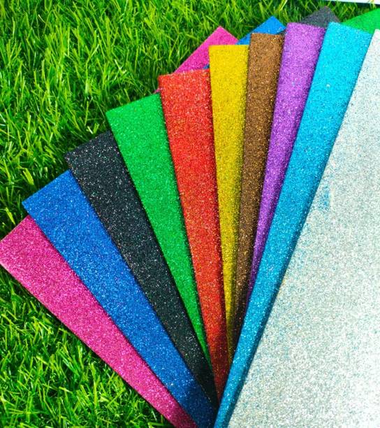 SHAW AGENCY Glitter Silhouette Paper Sheet