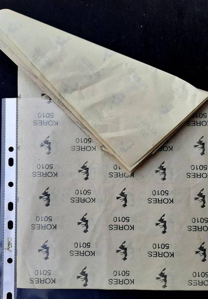 Msgh Transfer Tracing Carbon Paper for Canvas, Wood Hand Paint 50 Sheets (white) Silhouette Paper Sheet