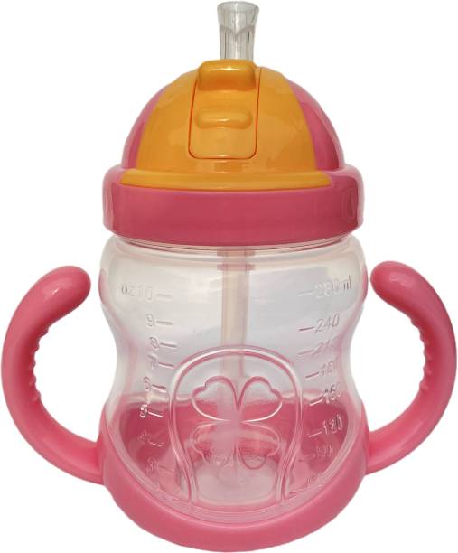 GOCART Eco-friendly Baby Water Bottle 350ml With Straw Children Kettle Drinkware