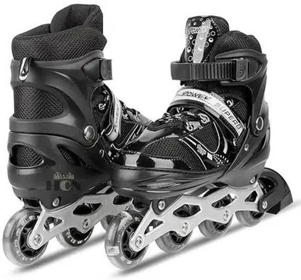 viel spiel High quality in-line have different size with PU LED wheel Shoe Skates - Size 6-9 UK