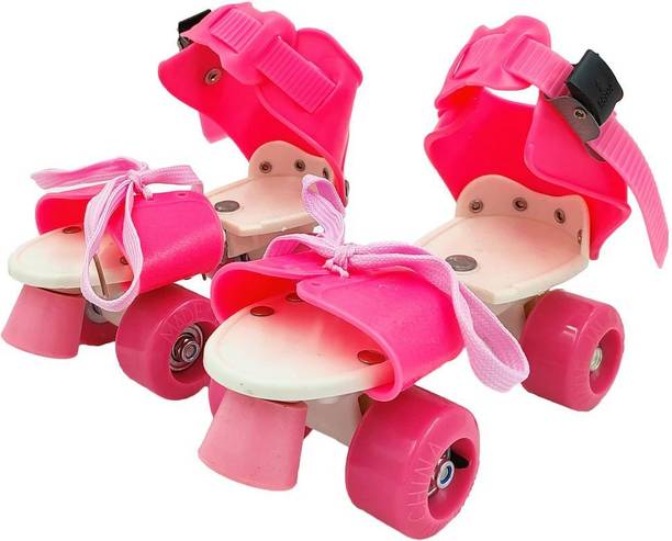 IRIS Roller Skates Kids, Adjustable Roller Shoes Quad Roller Skates - Size Free UK
