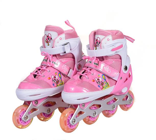 IRIS Kids 3 in 1 Convertible, Adjustable Inline Roller Skates for Beginners, Intermediates and Professionals In-line Skates - Size NA UK