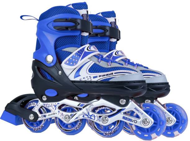 viel spiel High quality Skating in-line have different with PU LED wheel Shoe Skates - Size 6-9 UK