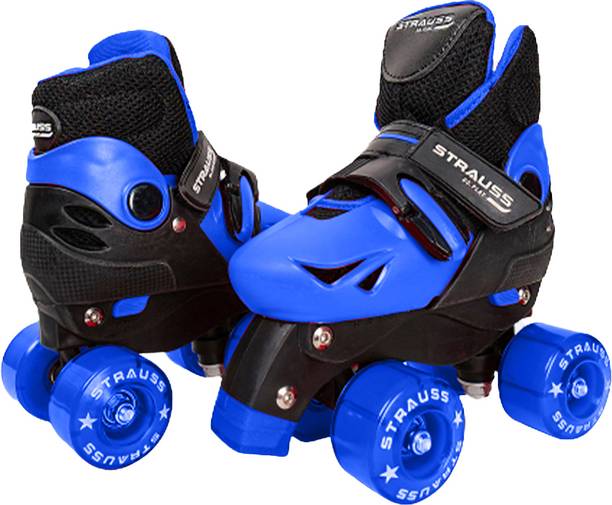 Strauss Adjustable Roller Skates (Gatiman) with Brake | जूते स्केट्स साइज: (39-42) Euro