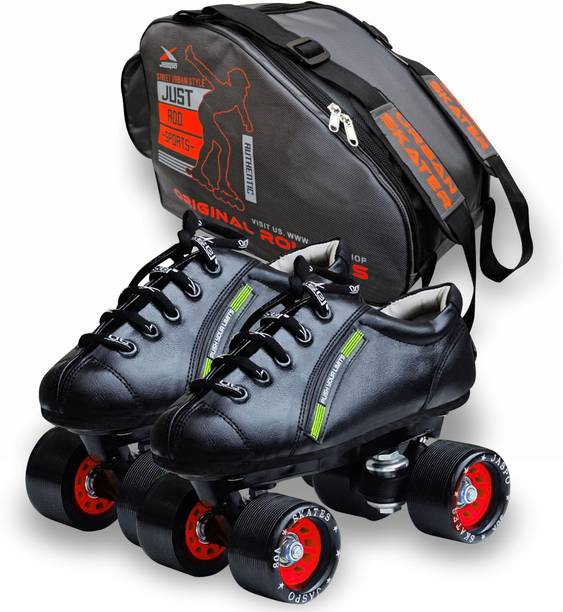 Jaspo Sprint Pro 10 Quad Shoes Fixed Body Roller Skates Approximate Beginners(19.6 cm) Shoe Skates - Size 11C UK