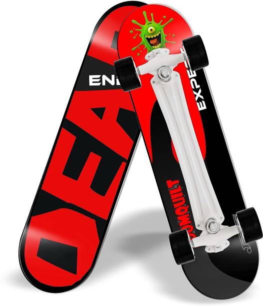Jaspo Dragon Fire Light Weight Fiber Skateboard Casterboard Cruiserboard 6.5 inch x 4 inch Skateboard