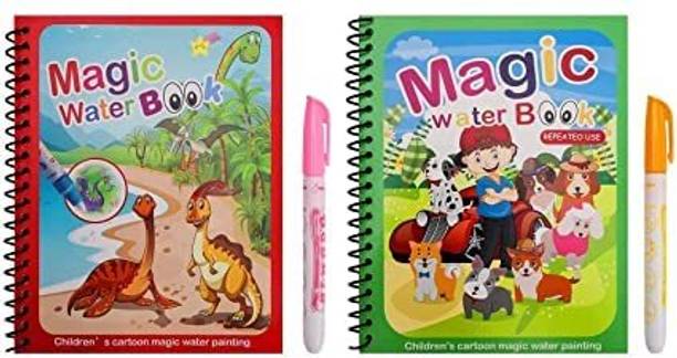 Bluejack Reusable Magic Water Book