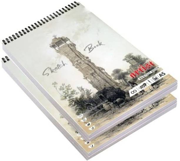 VARIETY A/5 SKETCH BOOK PACK OF 2 [ MIX] Sketch Pad