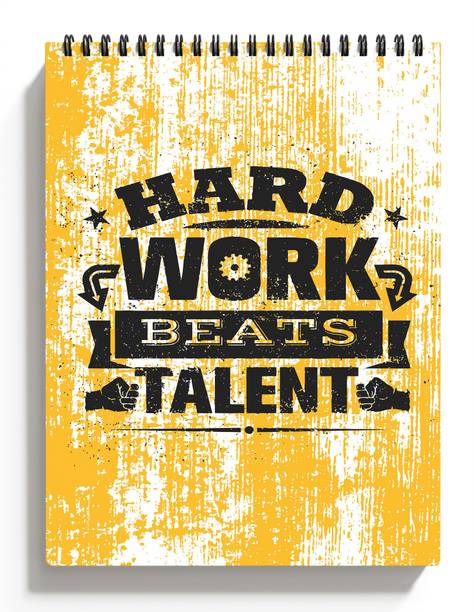 ModernDecor A5 Motivational Sketchbook for Students & Kids Drawing Book, Copy,100 Pages S93 Sketch Pad