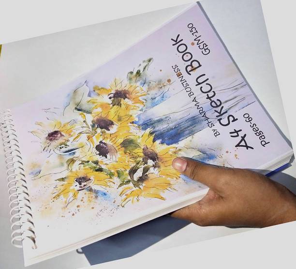 KRASHTIC Drawing Pad Smooth White Creamy Page For Cool Beautiful Image Drawing & Painting Sketch Pad