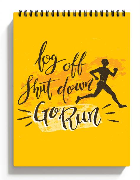 ModernDecor A5 Motivational Sketchbook for Students & Kids Drawing Book, Copy,100 Pages S25 Sketch Pad