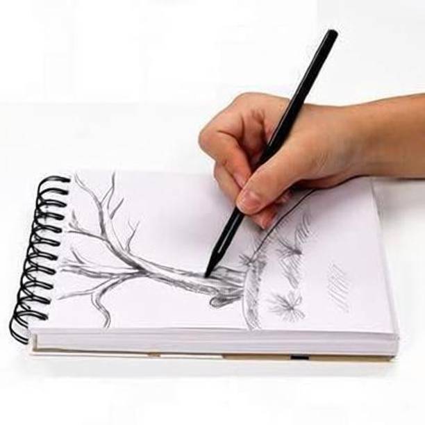 KRASHTIC A5 Sketch Book for Drawing and Sketching 140 GSM Ivory Sheet For Artist Set of 1 Sketch Pad