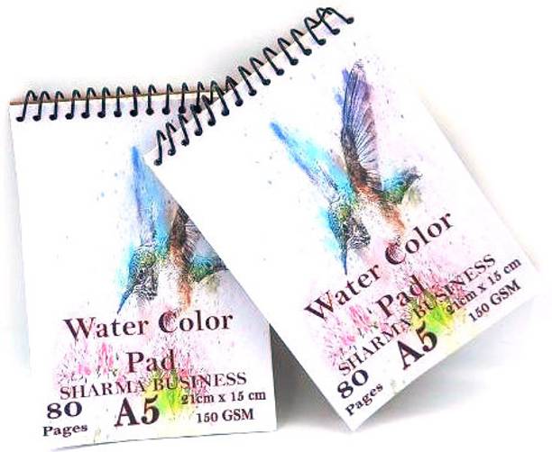 PerDay Artists Spiral Bound Sketch book, A5 For Painting Water Color Drawing, 28x21 cm Sketch Pad