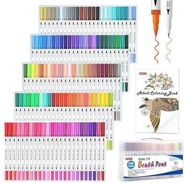 ZNIK Drawing pen Water Based Marker Pens Set Nib Sketch Pens with Washable Ink