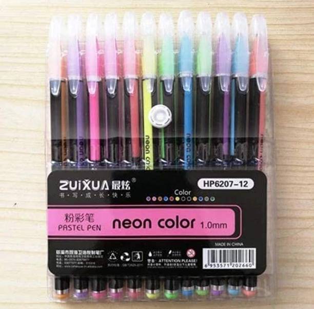 Sahej Enterprises Neon Colours Fine Nib Sketch Pens
