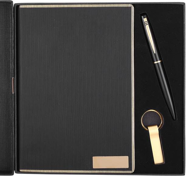 FABULASTIC 3 in 1 Gift Set with Diary,Metal Pen & 32GB Pen Drive Set(Black)Stationery Set NA Nib Sketch Pen