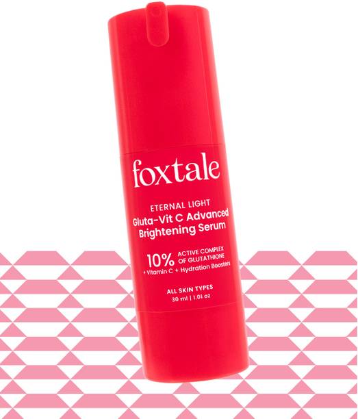 Foxtale 10% Vitamin C + Glutathione Brightening Serum | Brighter Skin in 3 Days