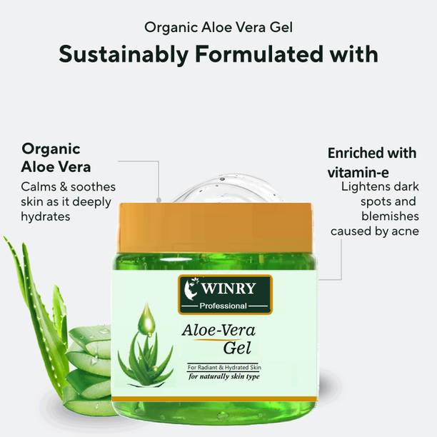 winry Aloe Vera Moisturizing Massage Gel 100gm Pack of 1