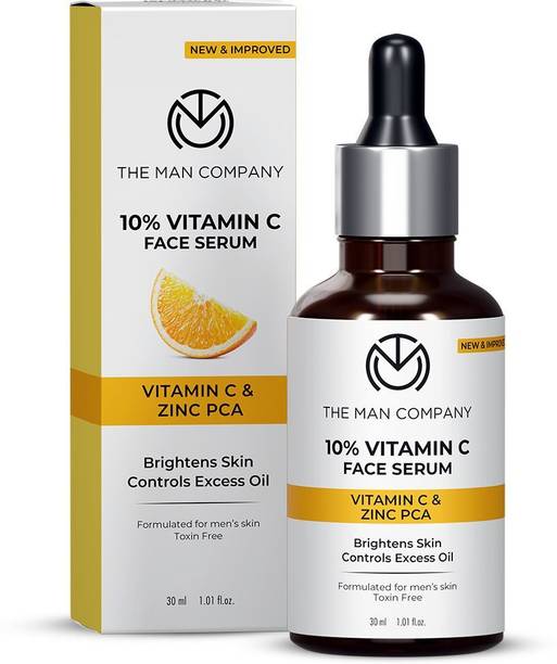 THE MAN COMPANY Vitamin C Face serum with 40% Hyaluronic Acid for Brightening and AntiAging