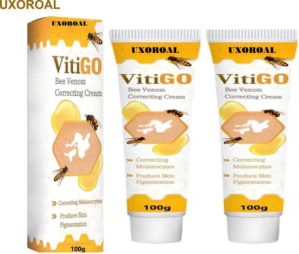 uxoroal Natural Vitiligo Cream Pack of 2 for Pigment Restoration