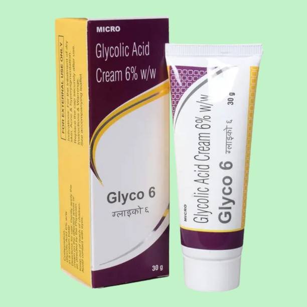Glyco Glycolic Acid Cream For Dull Skin Care And Smooth Texture
