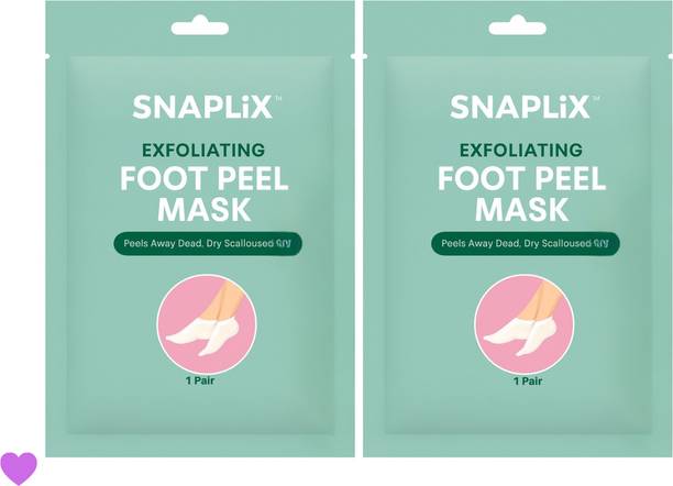 Snaplix Foot Peel with Lactic & Glycolic Acid