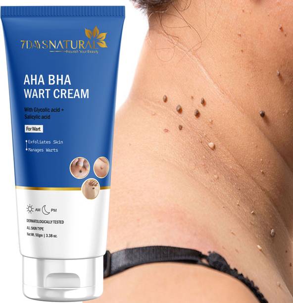 7days natural Aha Bha Wart Removal Cream With Salicylic Acid