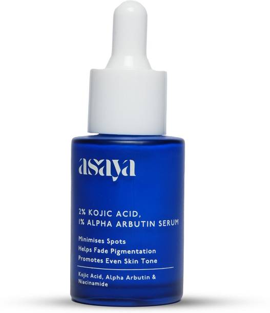 Asaya 2% Kojic Acid Face Serum With 1% Alpha Arbutin & Niacinamide for Dark Spots & Pigmentation