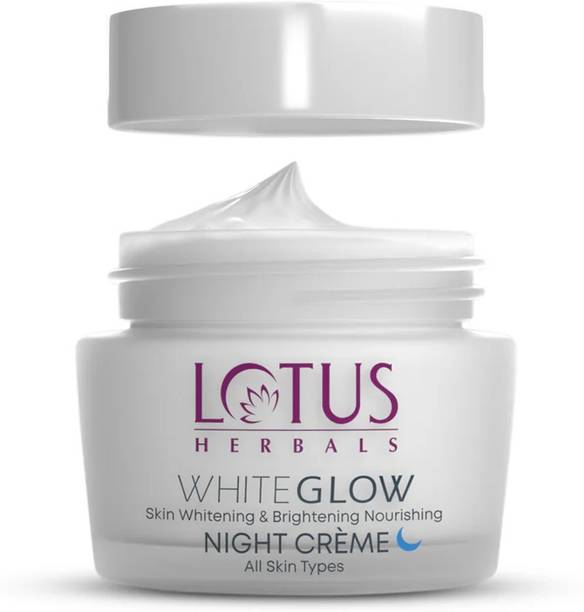 LOTUS HERBALS WhiteGlow Skin Whitening & Brightening Nourishing Night Creme