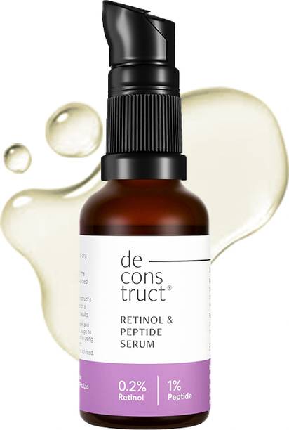 Deconstruct 0.2% Retinol Serum + 1% Peptide, Anti-Aging Face Serum, Beginner-friendly