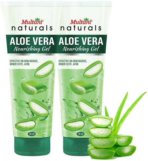 Multani Naturals Aloe Vera Face Gel | Anti- Acne & Pimple | Control Wrinkles -