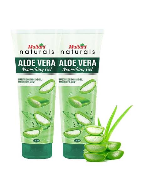Multani Naturals Aloe Vera Face Gel | Anti- Acne & Pimple | Control Wrinkles -
