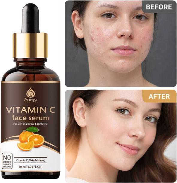 6Drops Vitamin C Serum for Bright & Refreshed Skin | 30ml