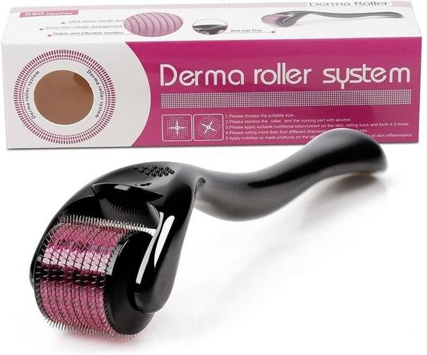 जे एम सेलर 1.5 MM Derma Roller 540 Titanium Needles Derma Roller