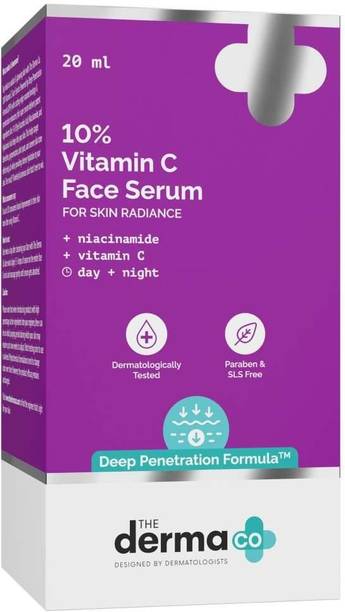 The Derma Co 10% Vitamin C Face Serum for Skin Radiance