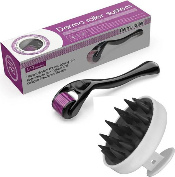 UNIACNE Hair Growth Activator Derma Roller For Hair Growth 0.5 mm
